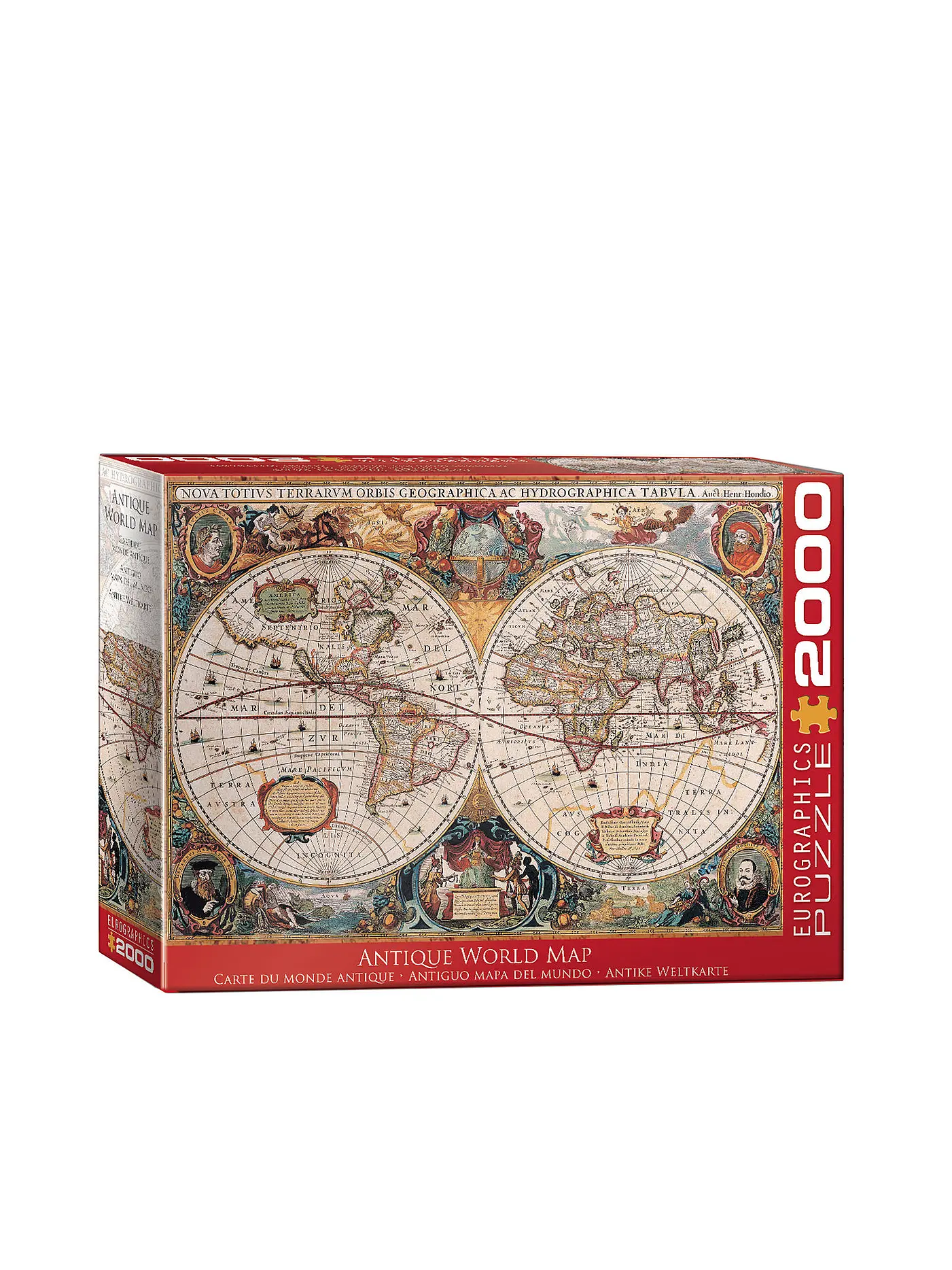 EUROGRAPHICS | Puzzle - Antique World Map 2000 Teile | 